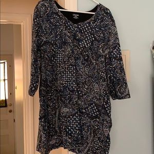 LAST CHANCE! Liz & Me tunic/blouse size 3X 26-28